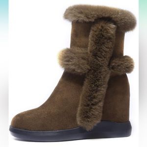 Baronero brown snow boots